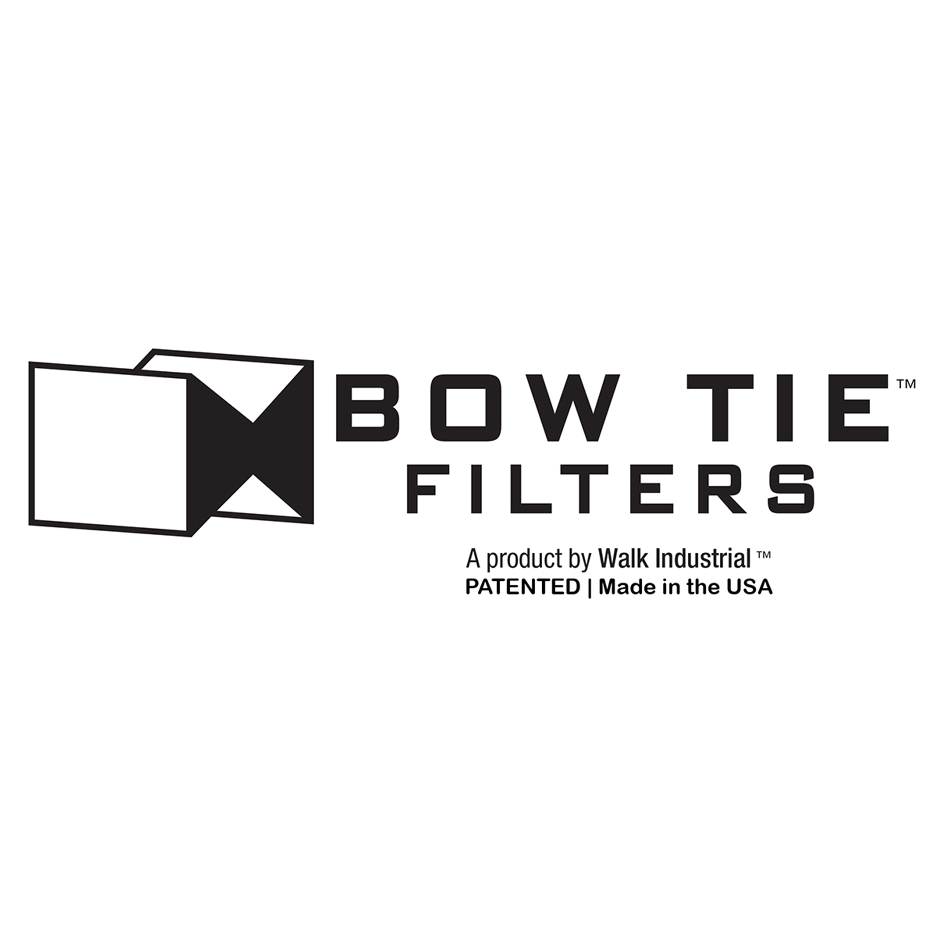 BowTie paint booth exhaust pocket filters